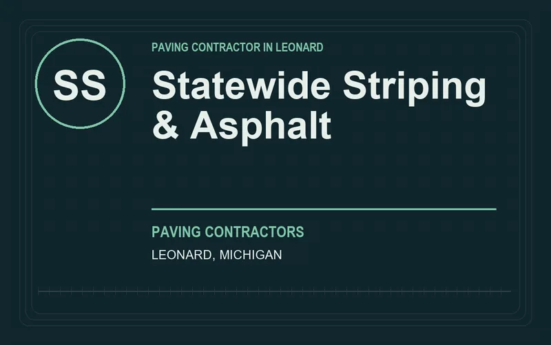 Statewide Striping & Asphalt in Leonard, Michigan