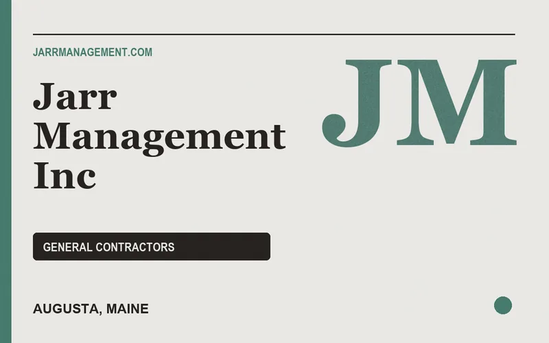 Jarr Management Inc in Augusta, Maine