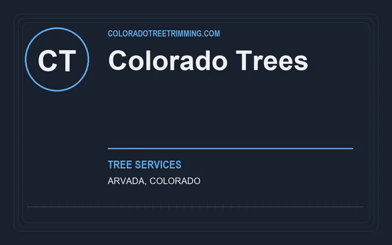 Colorado Trees in Arvada, Colorado