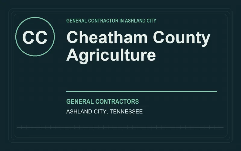 Cheatham County Agriculture in Ashland City, Tennessee