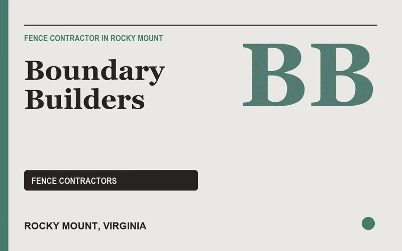 Boundary Builders in Rocky Mount, Virginia