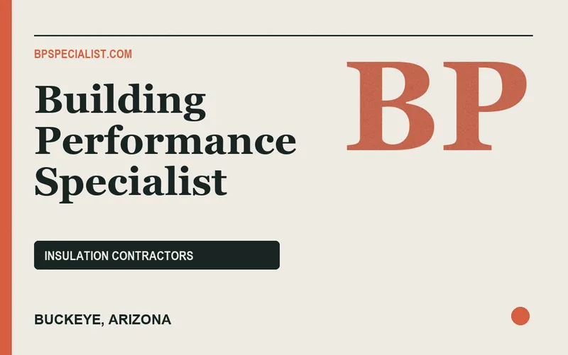 Building Performance Specialist in Buckeye, Arizona