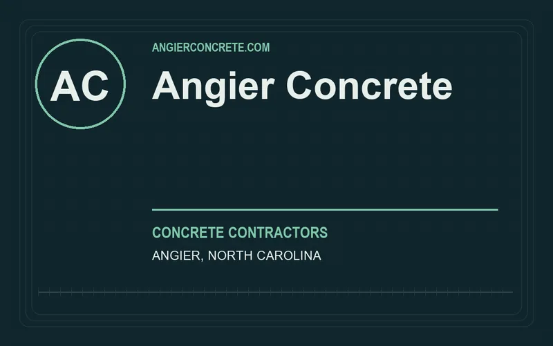 Angier Concrete in Angier, North Carolina