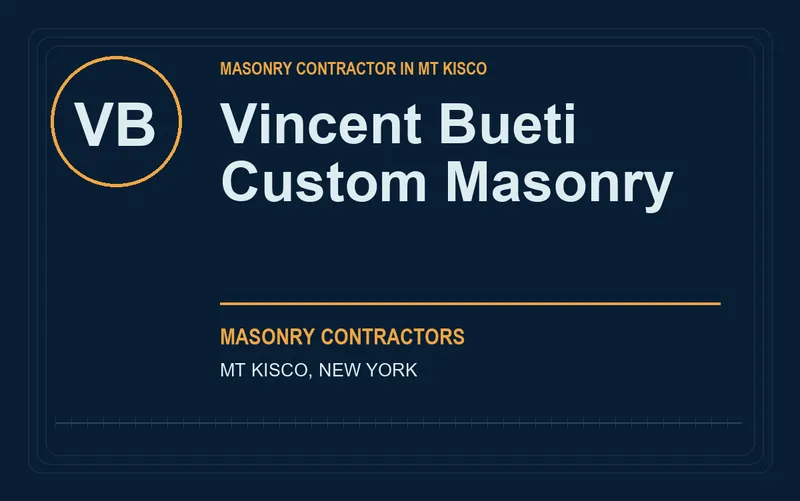 Vincent Bueti Custom Masonry in Mt Kisco, New York