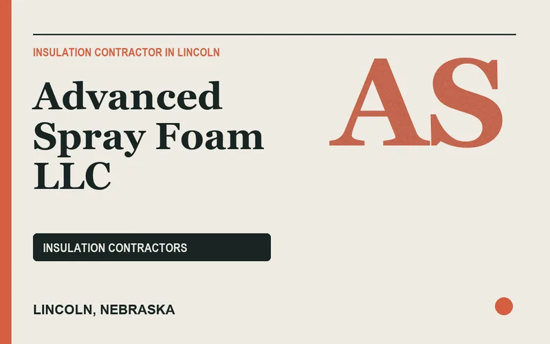 Advanced Spray Foam LLC in Lincoln, Nebraska
