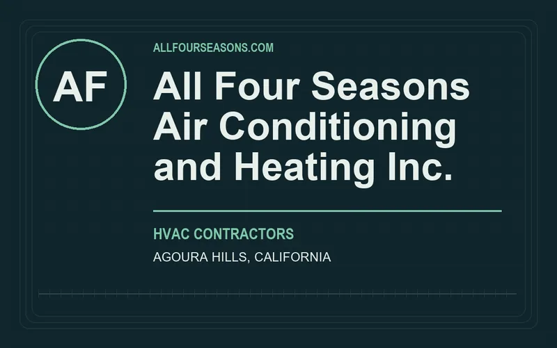 All Four Seasons Air Conditioning and Heating Inc. in Agoura Hills, California
