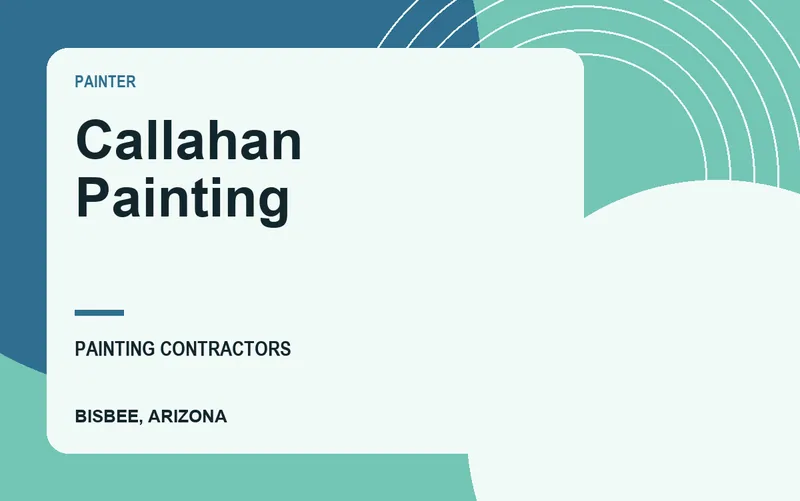 Callahan Painting in Bisbee, Arizona