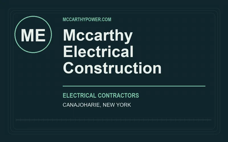 Mccarthy Electrical Construction in Canajoharie, New York