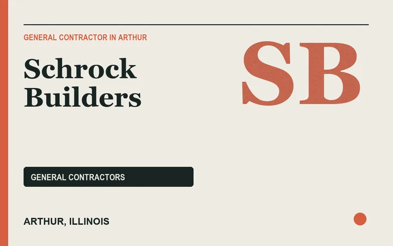 Schrock Builders in Arthur, Illinois