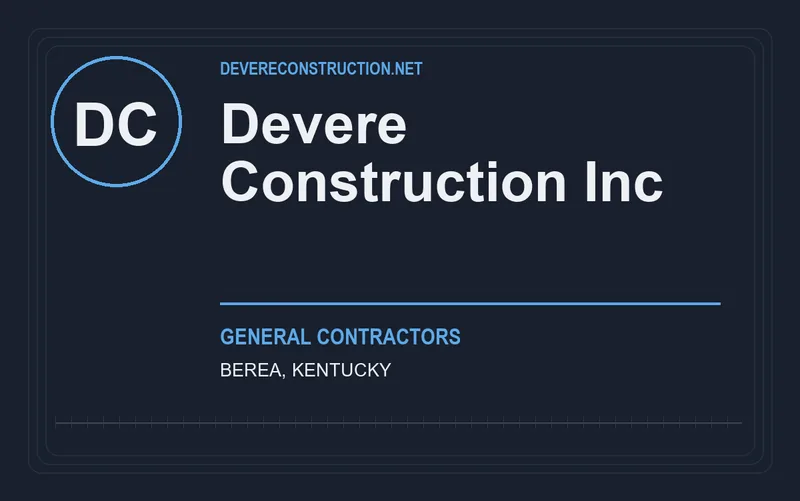 Devere Construction Inc in Berea, Kentucky