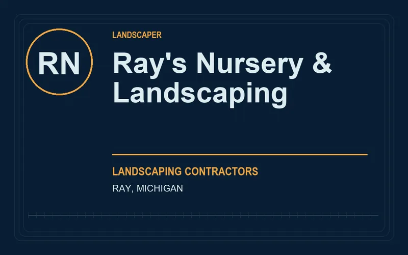 Ray's Nursery & Landscaping in Ray, Michigan
