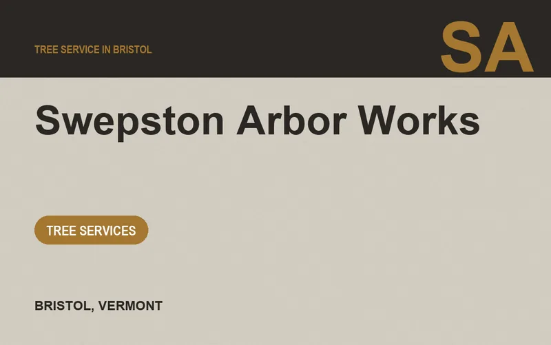 Swepston Arbor Works in Bristol, Vermont
