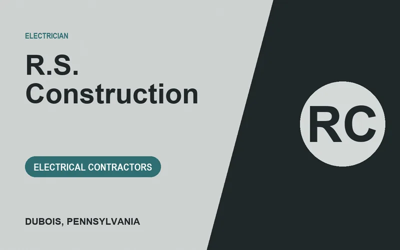 R.S. Construction in DuBois, Pennsylvania