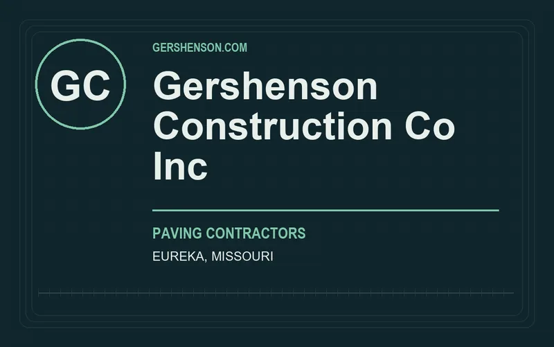 Gershenson Construction Co Inc in Eureka, Missouri