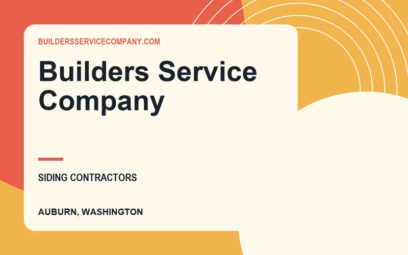Builders Service Company in Auburn, Washington
