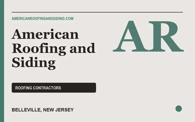American Roofing and Siding in Belleville, New Jersey