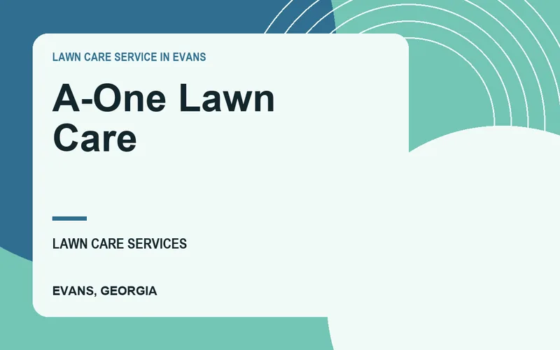 A-One Lawn Care in Evans, Georgia