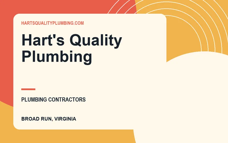 Hart's Quality Plumbing in Broad Run, Virginia