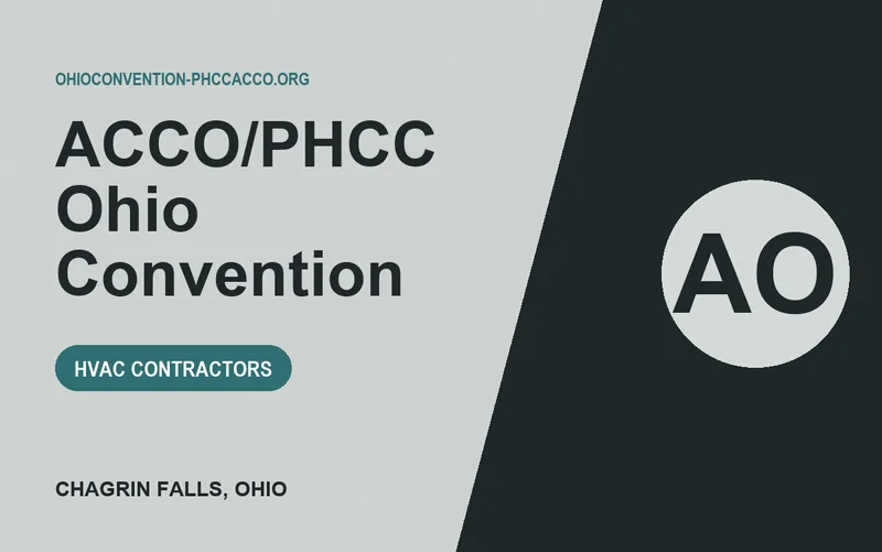 ACCO/PHCC Ohio Convention in Chagrin Falls, Ohio