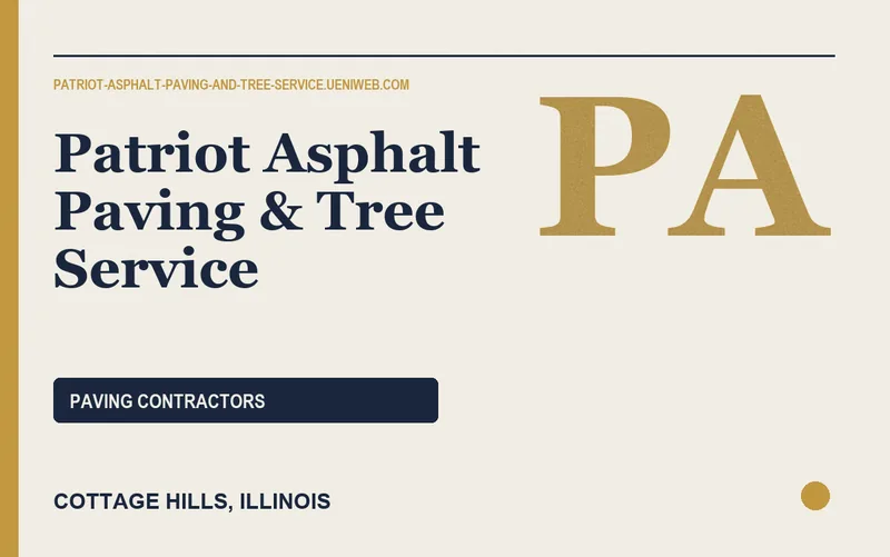 Patriot Asphalt Paving & Tree Service in Cottage Hills, Illinois