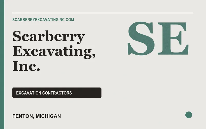 Scarberry Excavating, Inc. in Fenton, Michigan