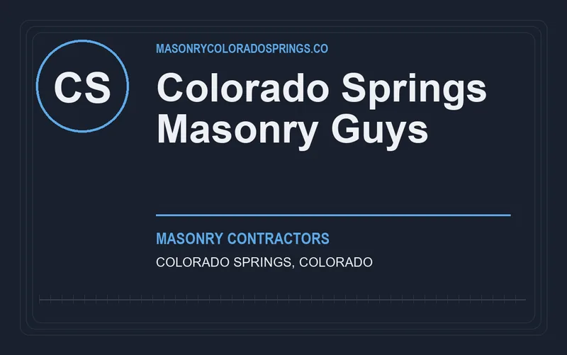 Colorado Springs Masonry Guys in Colorado Springs, Colorado