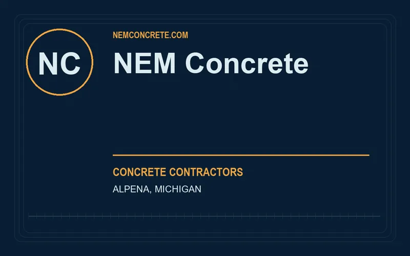 NEM Concrete in Alpena, Michigan