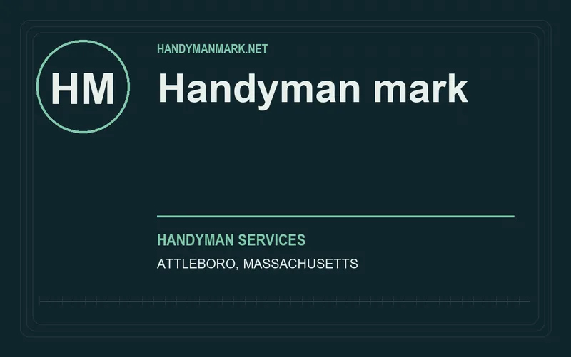Handyman mark in Attleboro, Massachusetts