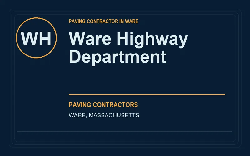 Ware Highway Department in Ware, Massachusetts