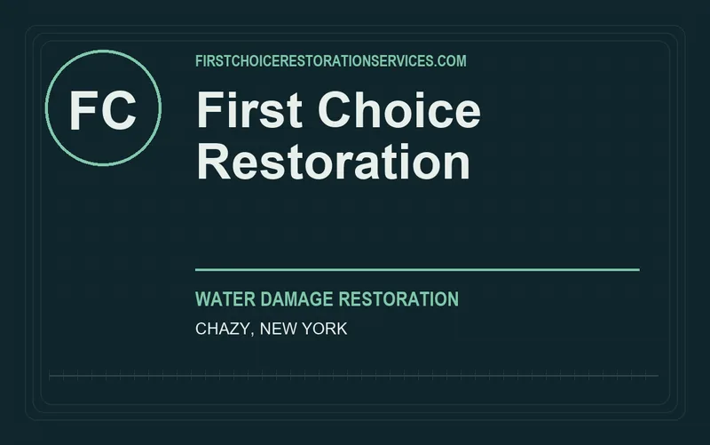 First Choice Restoration in Chazy, New York
