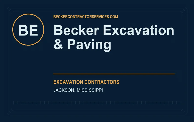 Becker Excavation & Paving in Jackson, Mississippi