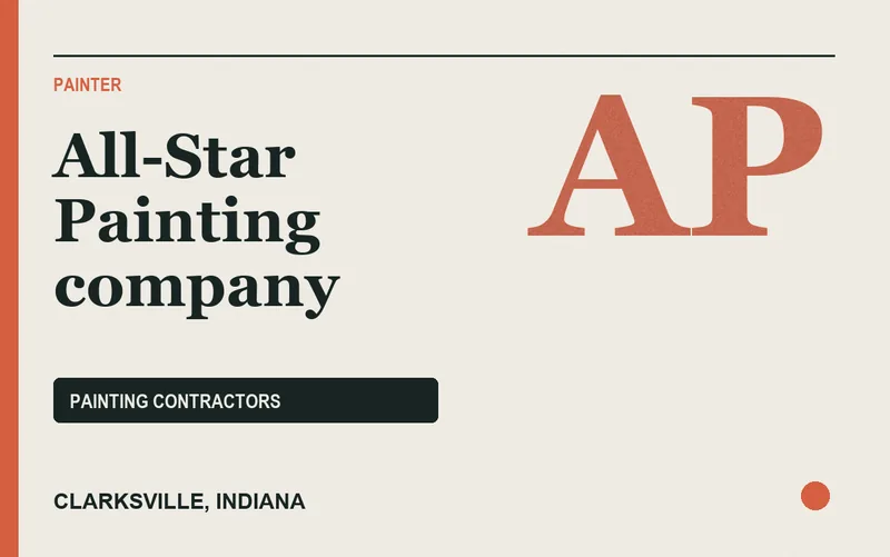 All-Star Painting company in Clarksville, Indiana