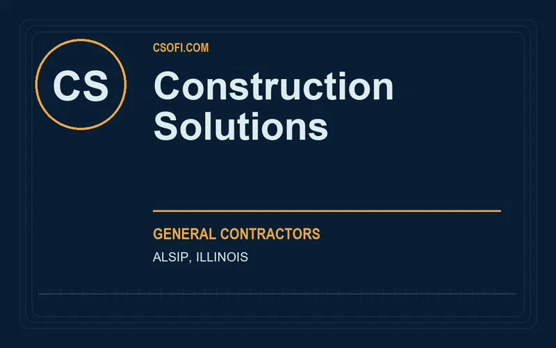 Construction Solutions in Alsip, Illinois