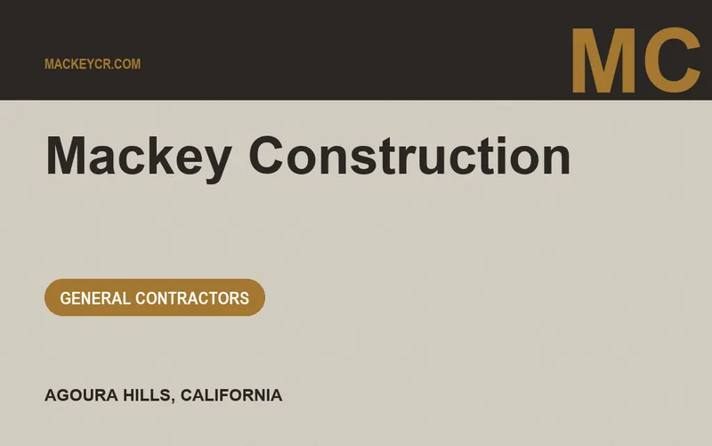 Mackey Construction in Agoura Hills, California