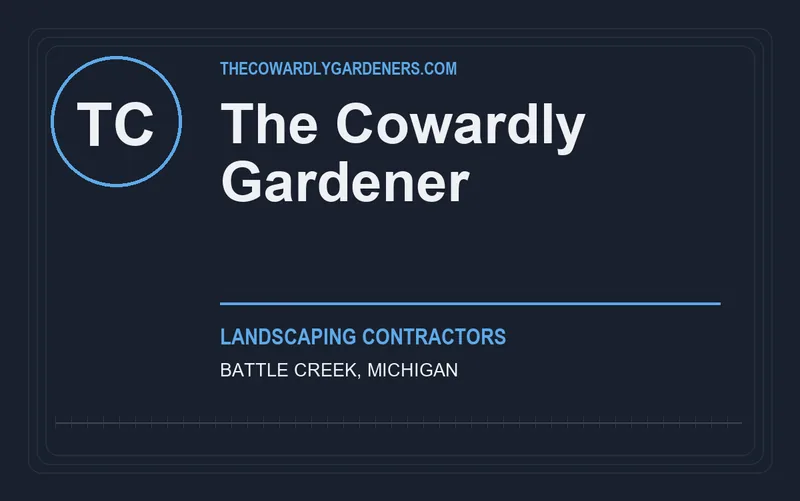 The Cowardly Gardener in Battle Creek, Michigan