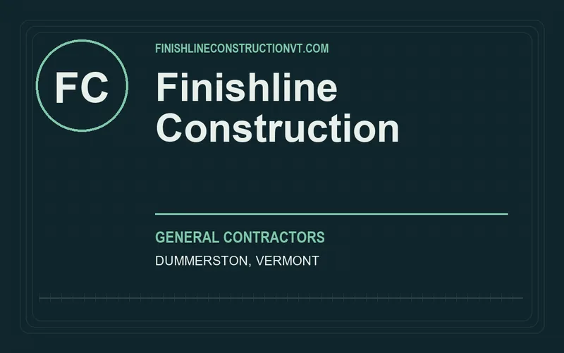 Finishline Construction in Dummerston, Vermont