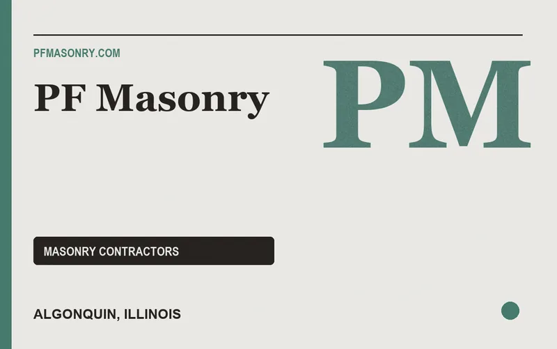 PF Masonry in Algonquin, Illinois