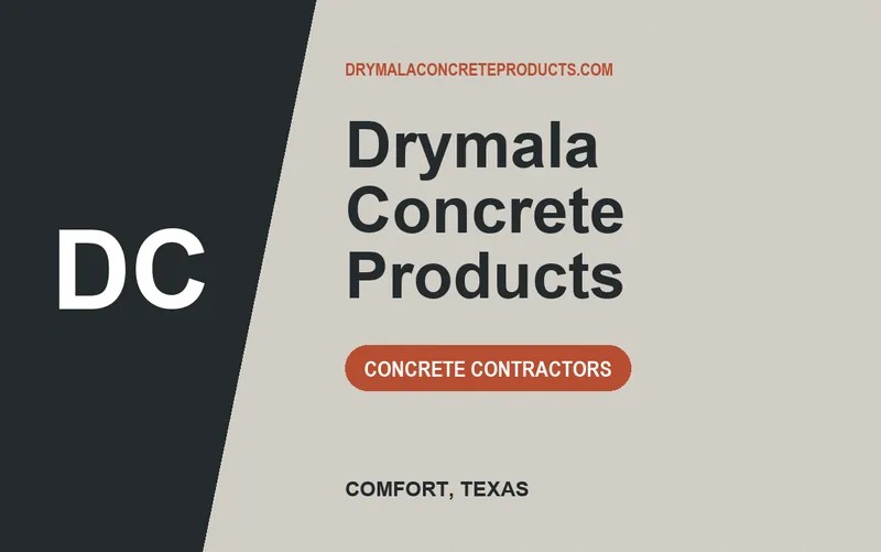 Drymala Concrete Products in Comfort, Texas