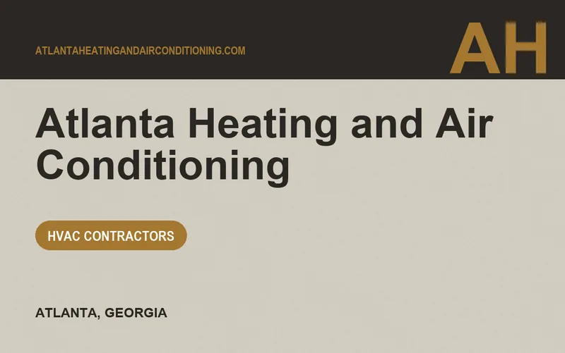 Atlanta Heating and Air Conditioning in Atlanta, Georgia