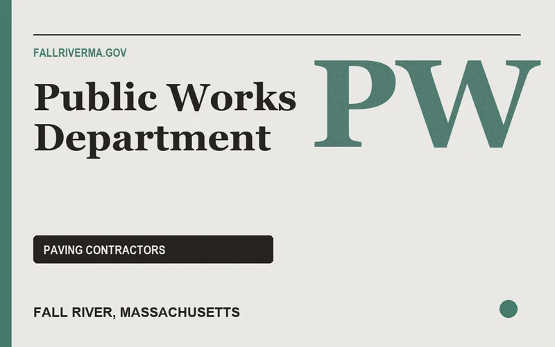 Public Works Department in Fall River, Massachusetts