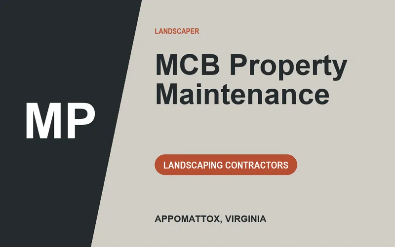 MCB Property Maintenance in Appomattox, Virginia