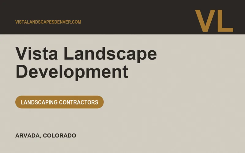 Vista Landscape Development in Arvada, Colorado