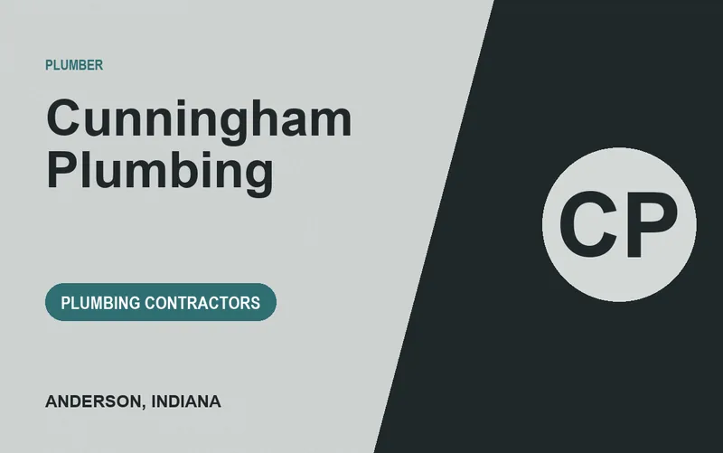 Cunningham Plumbing in Anderson, Indiana