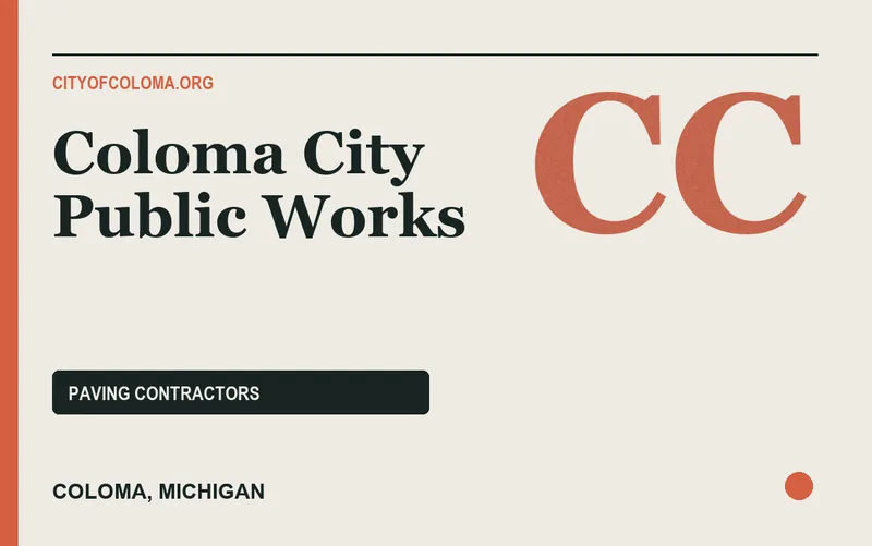 Coloma City Public Works in Coloma, Michigan