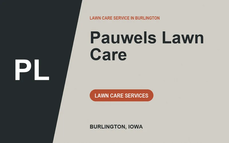 Pauwels Lawn Care in Burlington, Iowa