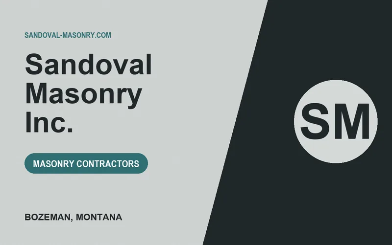 Sandoval Masonry Inc. in Bozeman, Montana