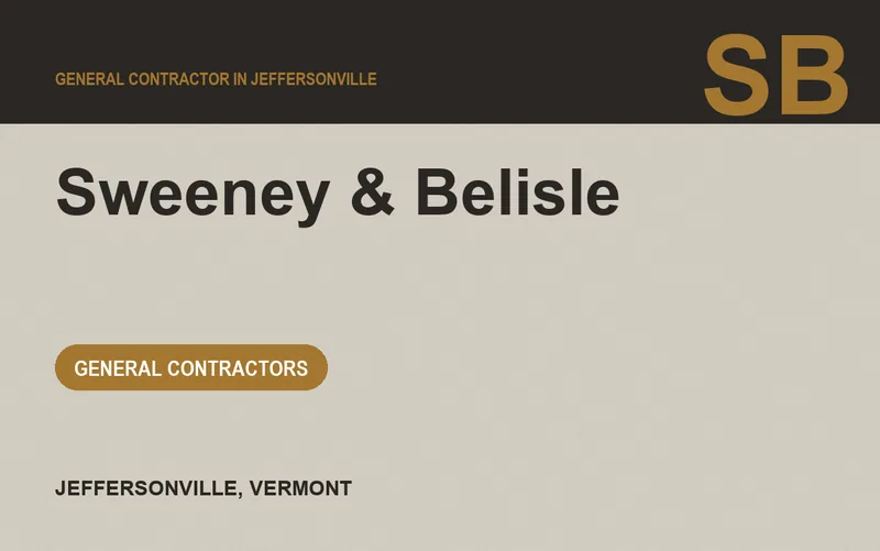 Sweeney & Belisle in Jeffersonville, Vermont