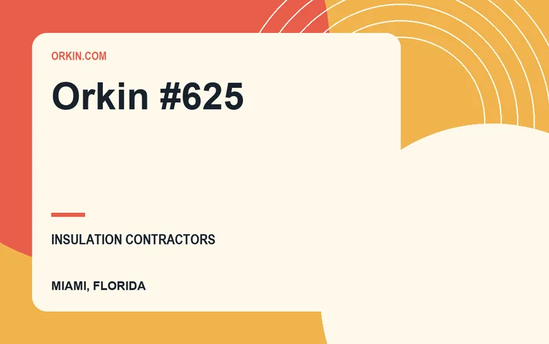 Orkin #625 in Miami, Florida