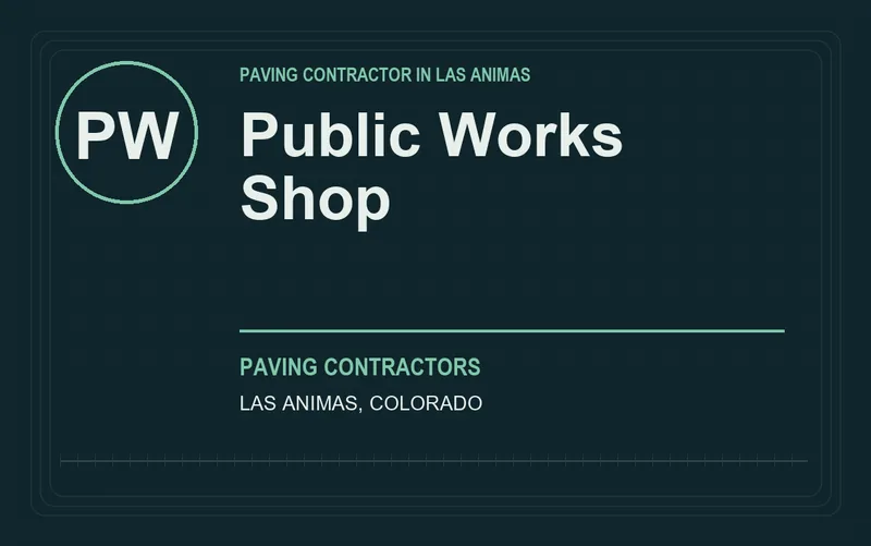 Public Works Shop in Las Animas, Colorado
