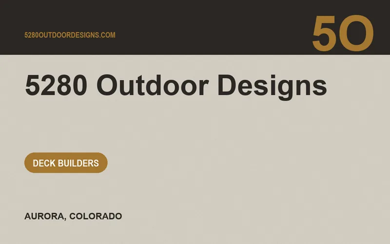 5280 Outdoor Designs in Aurora, Colorado
